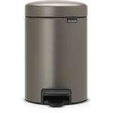 Brabantia NewIcon Treteimer, 3 Liter platinum