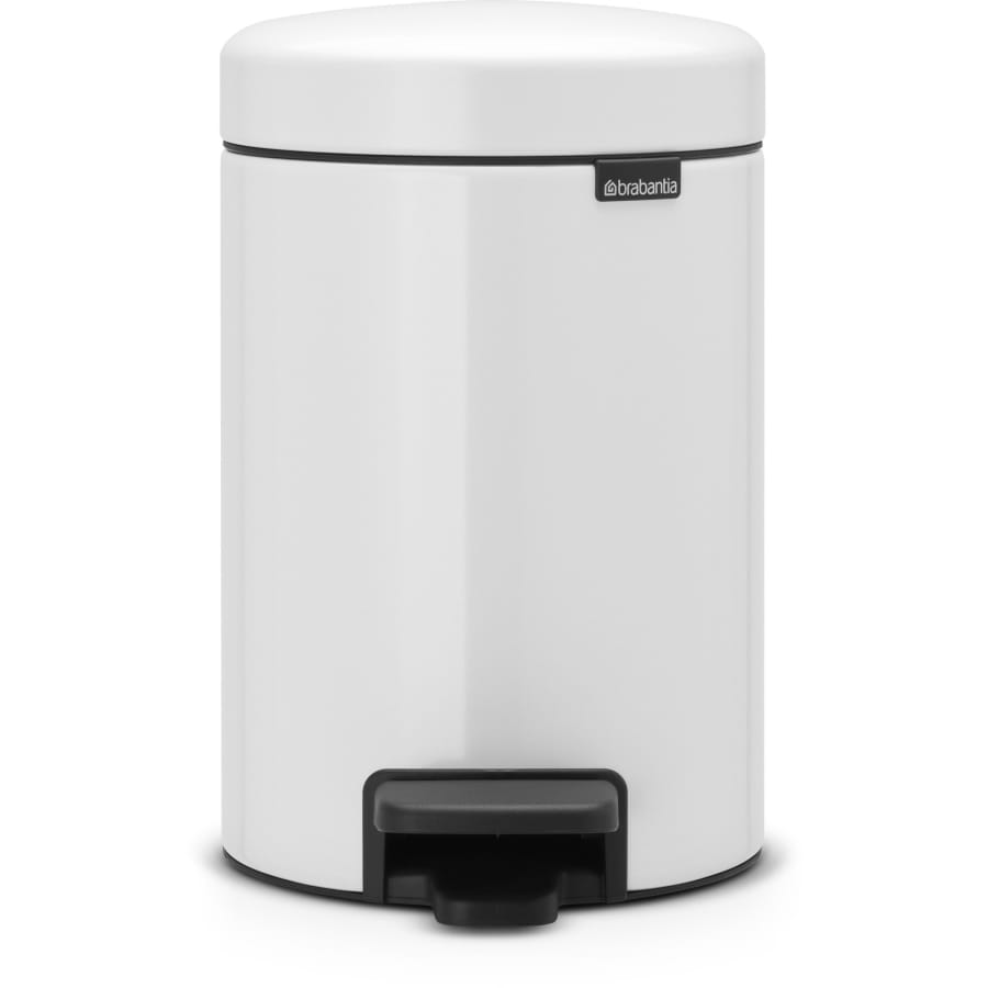 Brabantia NewIcon Treteimer, 3 Liter weiß