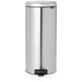 Brabantia NewIcon Treteimer, 30 Liter matt steel fingerprint proof