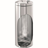 Brabantia Papierkorb Flame Guard, 30 Liter, mit Zinkeinsatz brilliant steel
