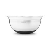 Brabantia Profile Rührschüssel, Edelstahl, Matt Steel/Black 3 Liter