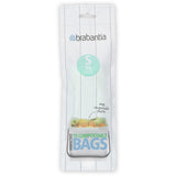 Brabantia (S) Müllbeutel, 6 Liter, kompostierbar 1 Rolle (10 Beutel)