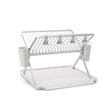 Brabantia SinkSide Abtropfgestell faltbar groß, für 17 Teller light grey
