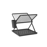 Brabantia SinkSide Abtropfgestell faltbar klein, für 13 Teller dark grey