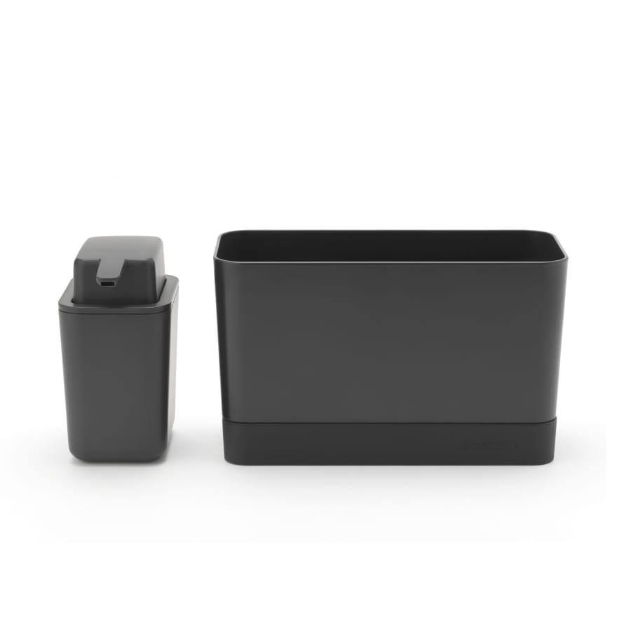 Brabantia SinkSide Spülen-Organizer Set 2-teilig mit Seifenspender