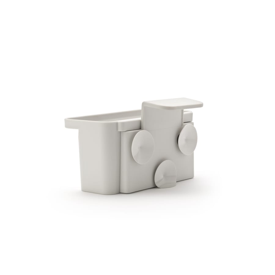 Brabantia SinkSide Spüleneinsatz mit Saugnäpfen, 10,6 x 17,1 x 12,7 cm