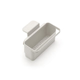 Brabantia SinkSide Spüleneinsatz mit Saugnäpfen, 10,6 x 17,1 x 12,7 cm light grey