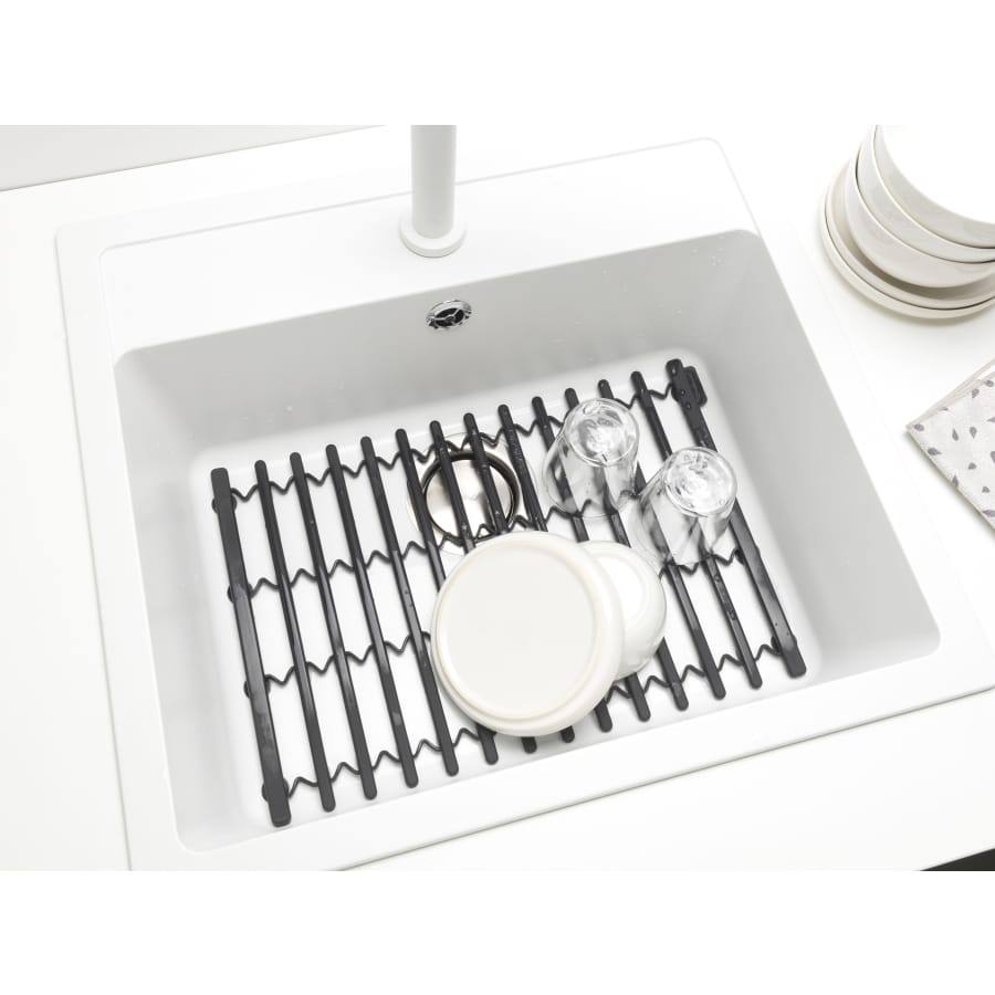 Brabantia SinkSide Spülmatte Silikon, ausziehbar 30 bis 45 cm