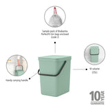 Brabantia Sort & Go Abfallbehälter, 25 Liter