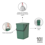 Brabantia Sort & Go Abfallbehälter, 25 Liter