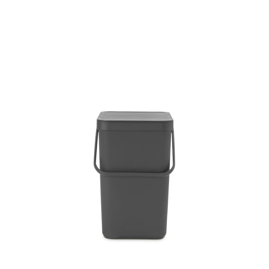 Brabantia Sort & Go Abfallbehälter, 25 Liter grey