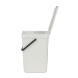 Brabantia Sort & Go Abfalleimer, 12 Liter