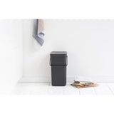 Brabantia Sort & Go Abfalleimer, 16 Liter