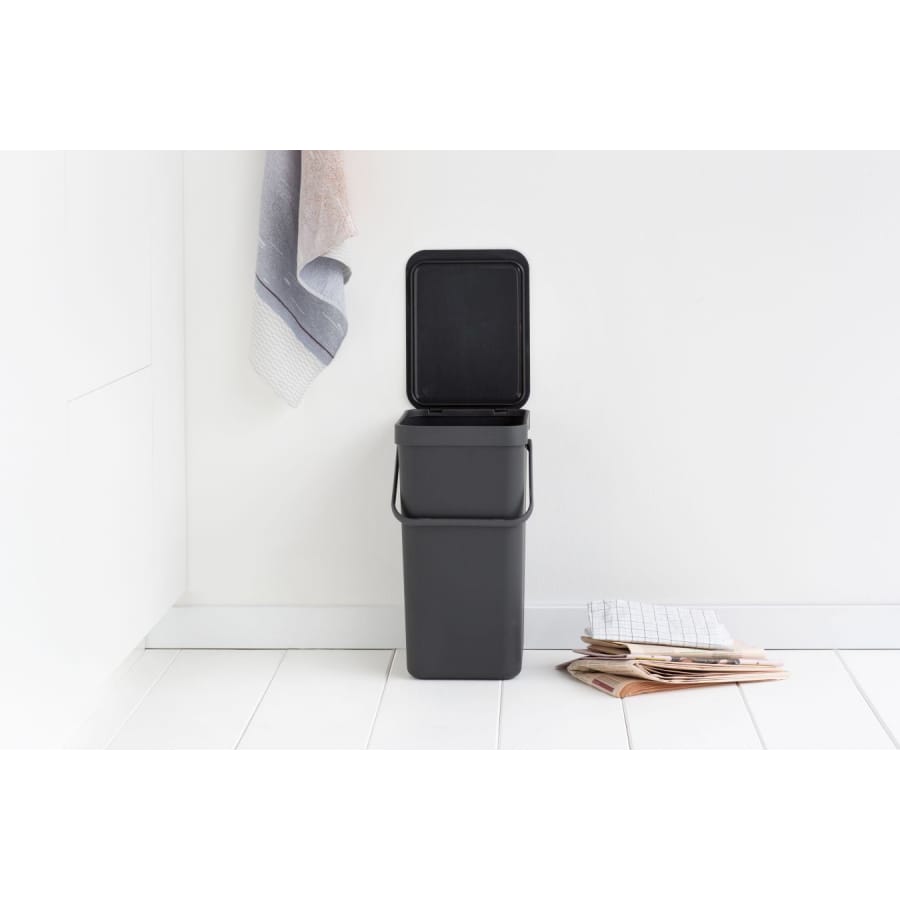Brabantia Sort & Go Abfalleimer, 16 Liter