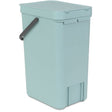 Brabantia Sort & Go Abfalleimer, 16 Liter mint