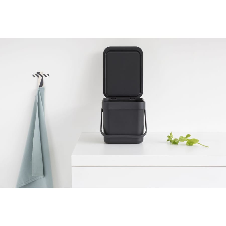 Brabantia Sort & Go Abfalleimer, 6 Liter