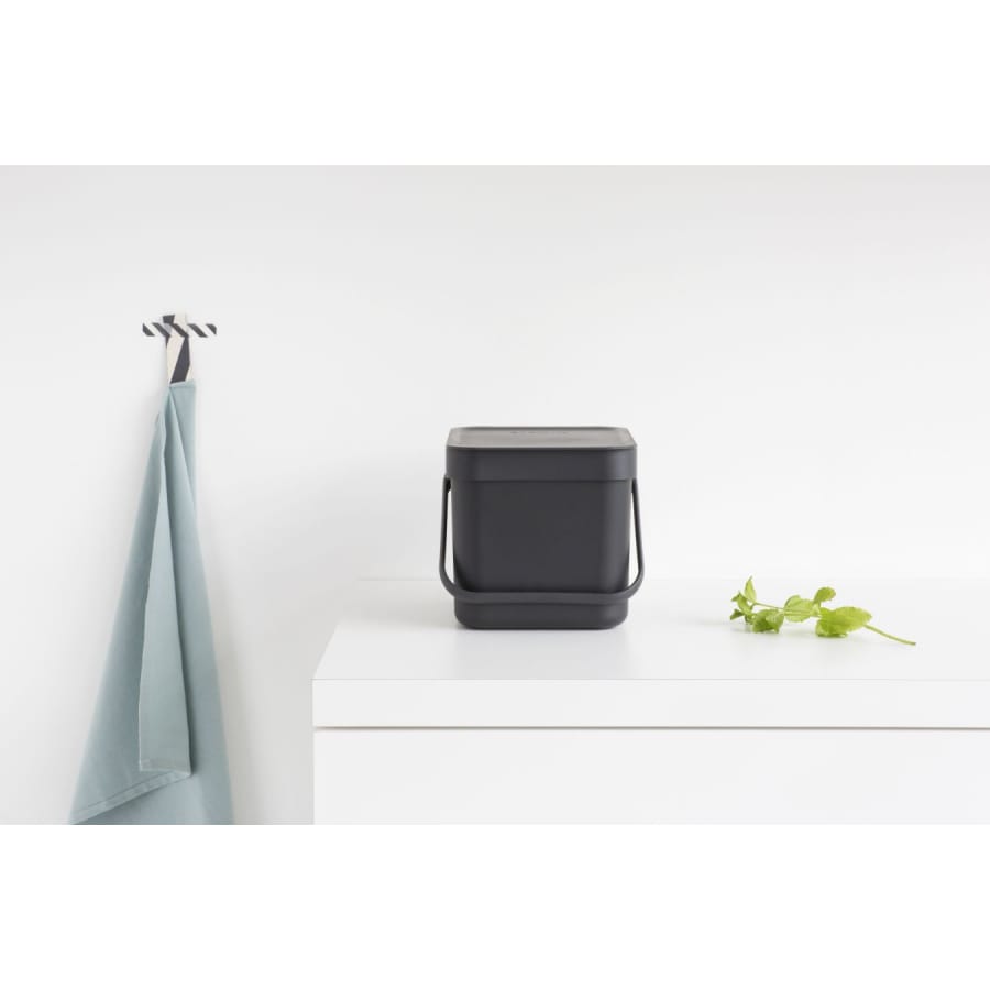 Brabantia Sort & Go Abfalleimer, 6 Liter