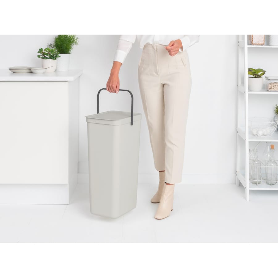 Brabantia Sort & Go Recycling-Behälter, 40 Liter