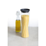 Brabantia stapelbarer Glasbehälter, transparent / grau
