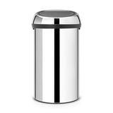 Brabantia Touch Bin Abfalleimer, 60 Liter brilliant steel