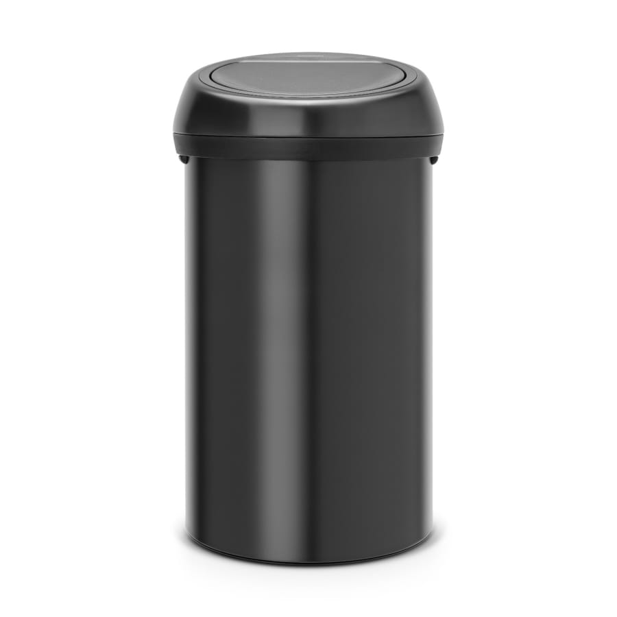 Brabantia Touch Bin Abfalleimer, 60 Liter matt black