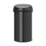 Brabantia Touch Bin Abfalleimer, 60 Liter matt black