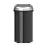 Brabantia Touch Bin Abfalleimer, 60 Liter matt black fingerprint proof