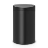 Brabantia Touch Bin New Abfalleimer, 40 Liter matt black