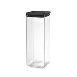 Brabantia Vorratsdose mit Deckel 2,5 Liter / dark grey