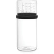 Brabantia Vorratsglas, mit Messbecher, 1 Liter