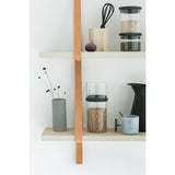 Brabantia Vorratsglas, mit Messbecher, 1 Liter