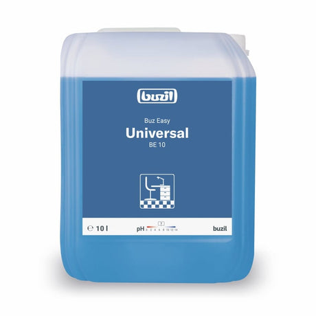Buzil Buz® Easy Universal BE 10 Glanzreiniger, auf Alkoholbasis – 1 Liter - Flasche 10 Liter Kanister