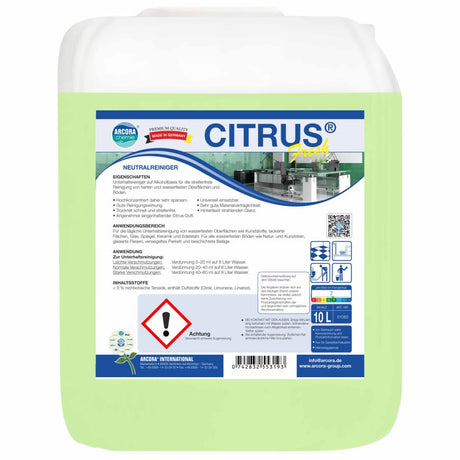 CITRUS FRESH Neutralreiniger 10 Liter Kanister