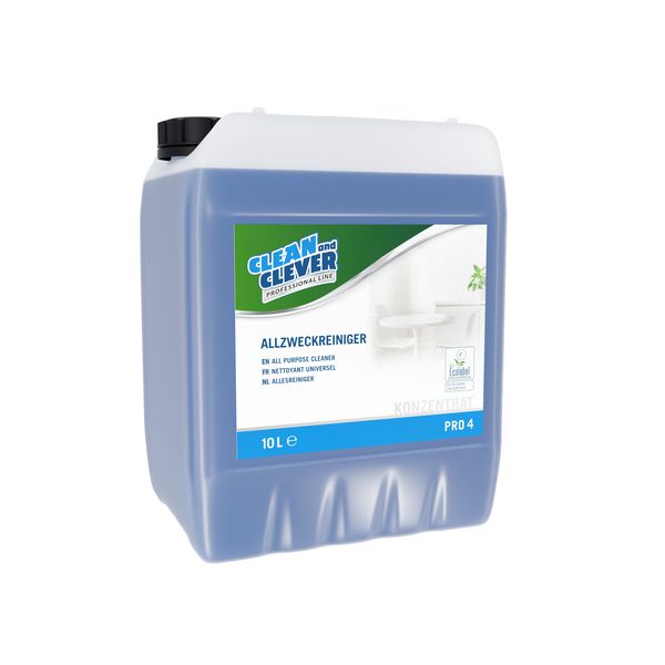 CLEAN and CLEVER PRO4 Allzweckreiniger 10 Liter Kanister