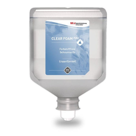 CLEAR FOAM PURE Schaumseife, hypoallergen 2 Liter Kartusche (Karton, 4 Stück)