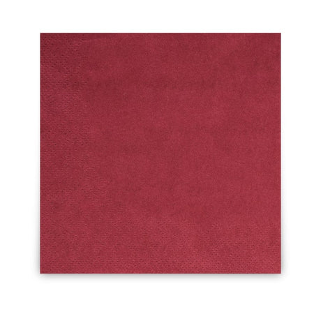Cocktailservietten, 24 x 24 cm, 1/4 Falzung, 2-lagig 12× 300 Stück Bordeaux