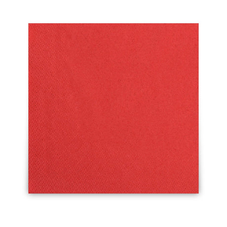 Cocktailservietten, 24 x 24 cm, 1/4 Falzung, 2-lagig 12× 300 Stück Rot