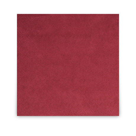 Cocktailservietten, 24 x 24 cm, 1/4 Falzung, 2-lagig 300 Stück Bordeaux