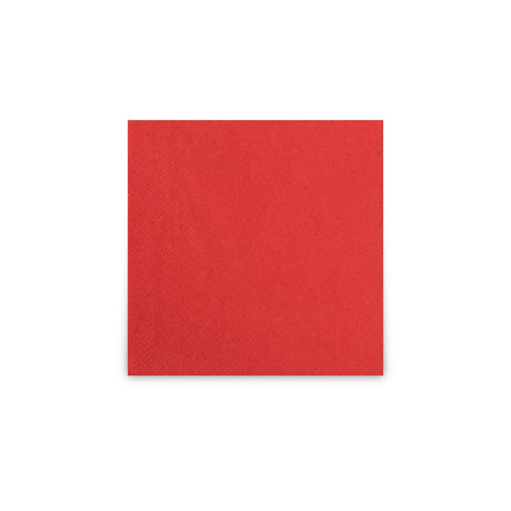 Cocktailservietten, 24 x 24 cm, 1/4 Falzung, 2-lagig 300 Stück Rot
