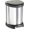 Curver Abfalleimer DECO Bin METALLIC'S 5 Liter