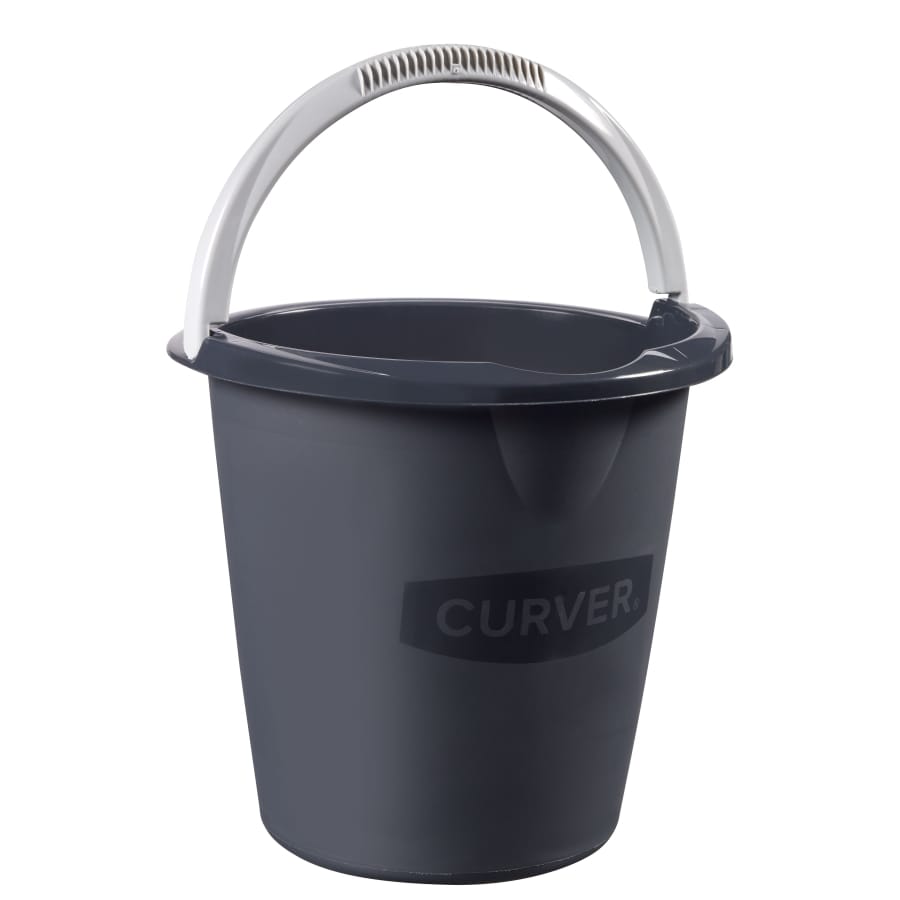 Curver Eimer mit Ausgießer, 10 Liter anthrazit