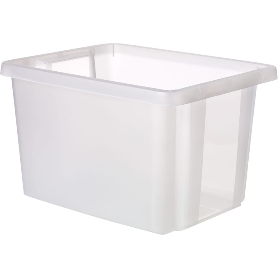 Curver ESSENTIALS Stapelbox 26 Liter, transparent