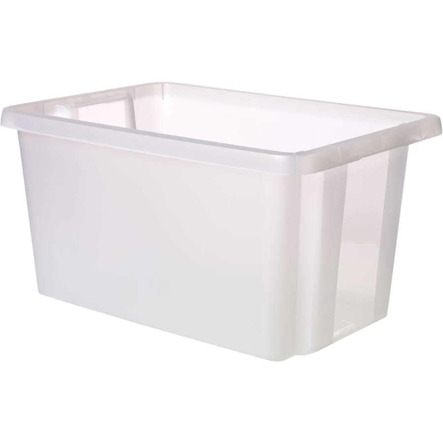 Curver ESSENTIALS Stapelbox 45 Liter, transparent