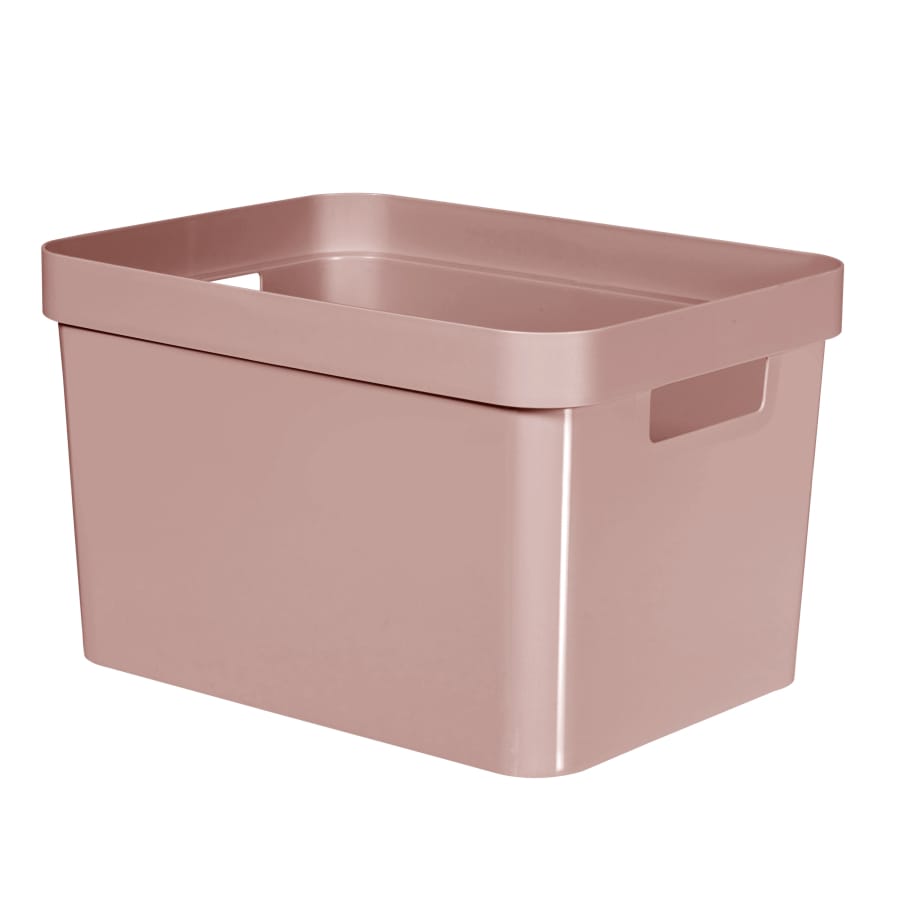 Curver INFINITY RECYCLING Box 17 Liter, rosa, Karton à 5