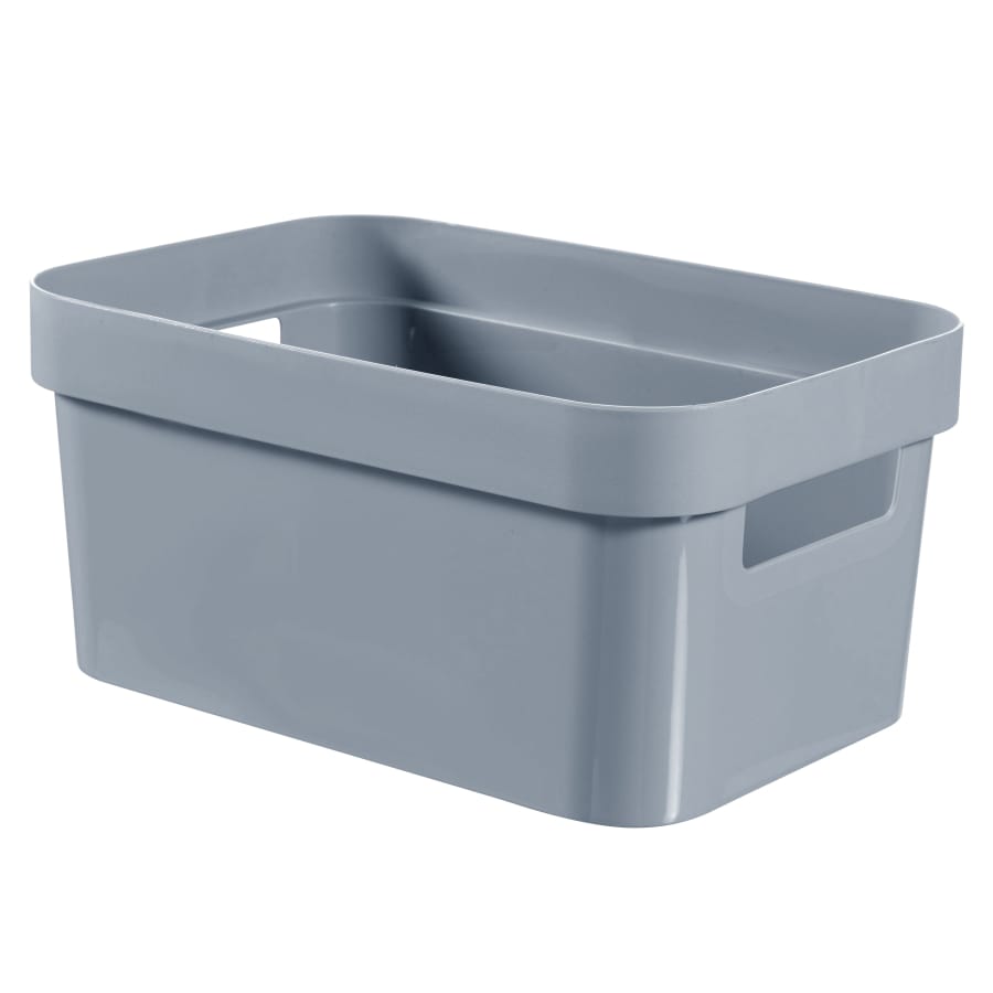 Curver INFINITY RECYCLING Box 4,5 Liter, hellblau, Karton à 5