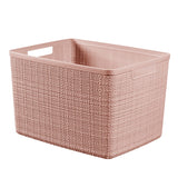 Curver JUTE RECYCLING Aufbewahrungskorb 20 Liter, rosa