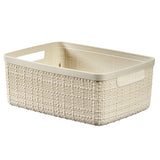 Curver JUTE RECYCLING Aufbewahrungskorb 5 Liter, off white