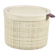 Curver JUTE RECYCLING Aufbewahrungskorb rund, 2 Liter, off white