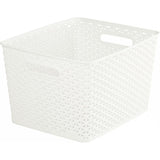 Curver MY STYLE Korb L, 18 Liter, creme