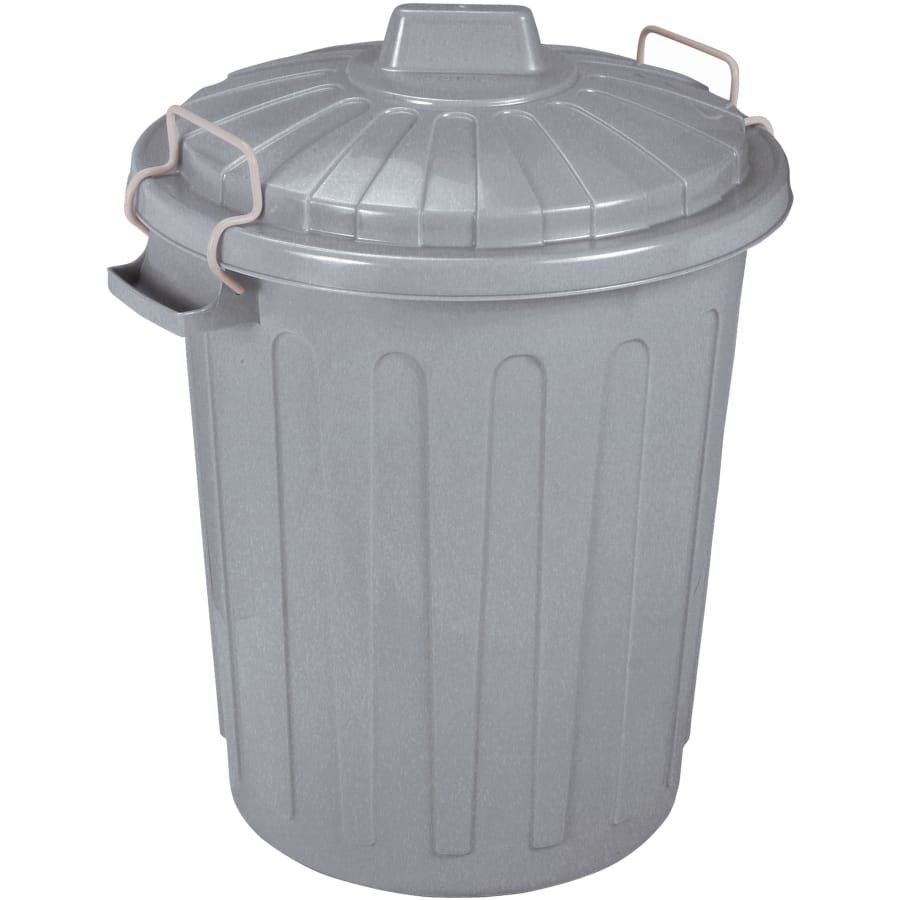 Curver Oscar-Tonne Aufbewahrungstonne 23 Liter, grau